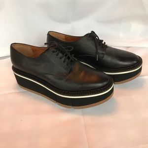Robert Clergerie Barbara Platform Derbies. Worn once. Size 37.
